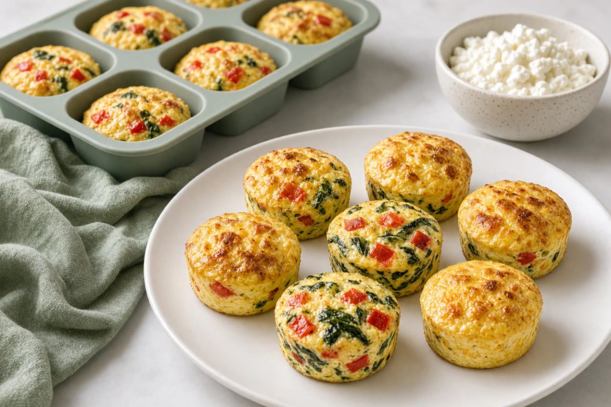 Cottage Cheese Egg Bites