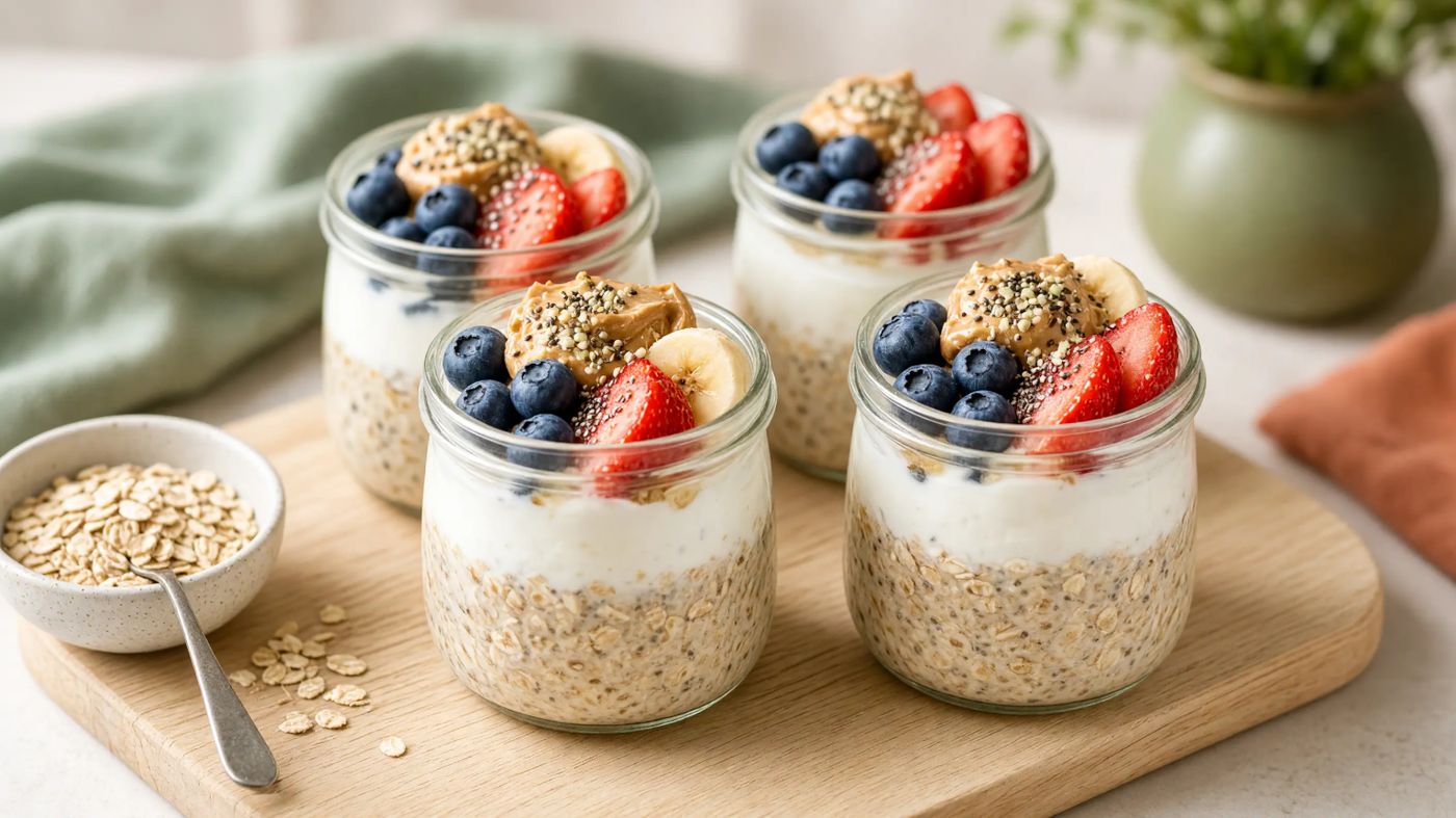 High-Protein Overnight Oats
