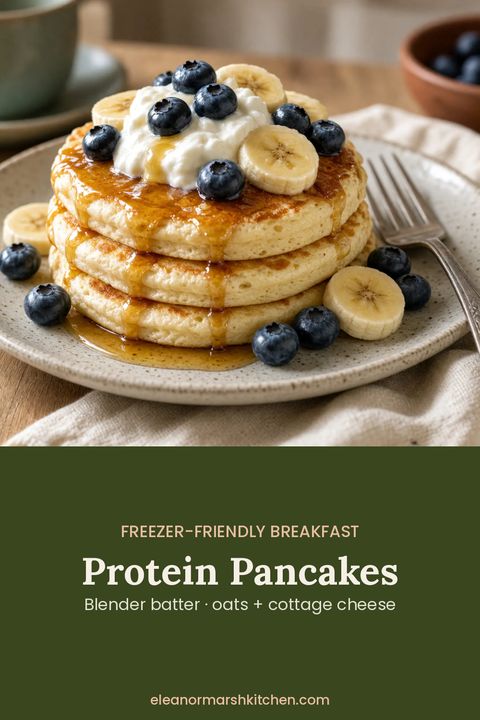 Protein Pancakes pin image